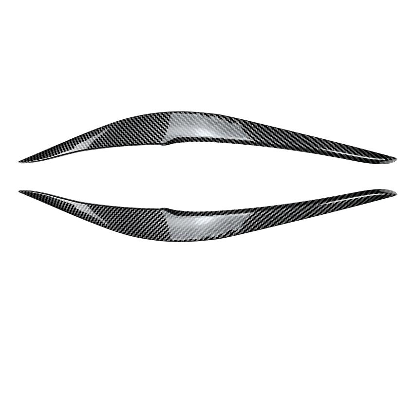 Carbon Fiber Headlight Eyebrow For BMW 2 Series F22 F23 2015-2019 Front Head Light Lamp Cover Trim Headlamp Eyelid Sticker