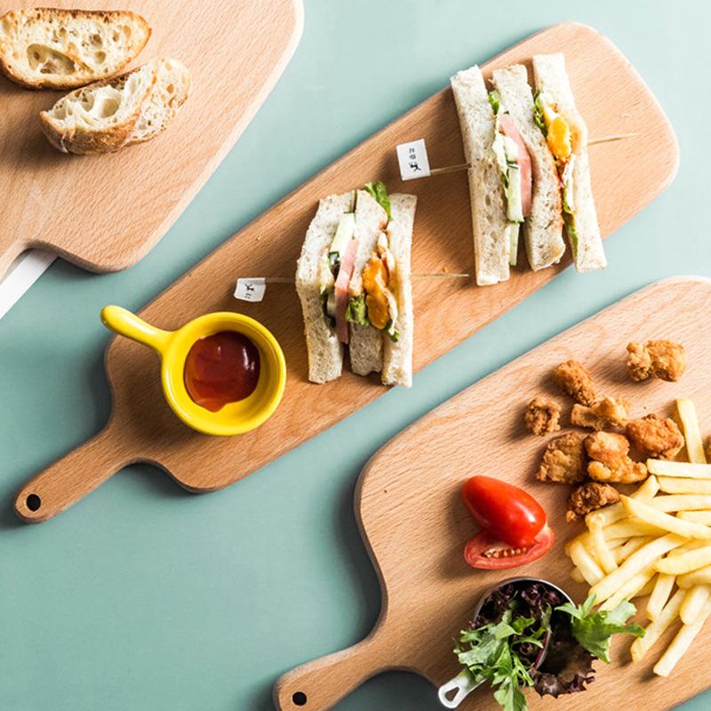 Kitchen Cutting Board Wooden Chopping Board Bread Cheese Board Wood Serving Tray Meat Food Cutting Board Kitchen Accessories