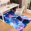 Demon Slayer Shinobu Kocho Printed Absorbent Washable Carpet, Non-Slip Bathroom Mats, Kitchen Rugs, Yoga Mat,Living Room Entrance, Camping Picnic Rugs