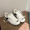 Korean Version of the Popular Mesh Breathable Sports and Leisure Shoes Women's Autumn 2025 New Niche Lace-up Flat-bottomed German Training Shoes