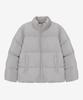 Basic House Uni Rds Short Down Jumper Gray Lydj8101