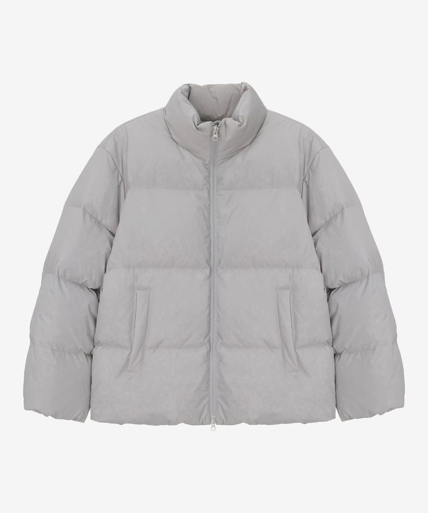 Basic House Uni Rds Short Down Jumper Gray Lydj8101