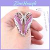 Vintage Angel Wings Ring With Multicolor Rhinestones For Women And Men Accessories
