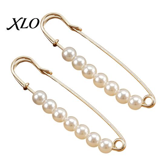 Removable Waist Tightener 2Pcs Faux Pearl for Pants, Reusable Cincher Pin Fashion Accessories Loose Jeans, No Sewing Waistband Skirts Skirt
