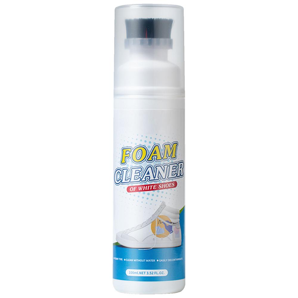 White Shoe Cleaner White Shoes Cleaner Tennis Shoe Cleaner With Brush Head Sneaker Cleaning Kit Shoe Cleaning Kit For Leather