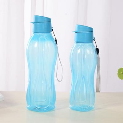800/1100ML Plastic Water Bottle Large Capacity Leak Proof Outdoor Sports Water Cup with Handle Strap Lightweight