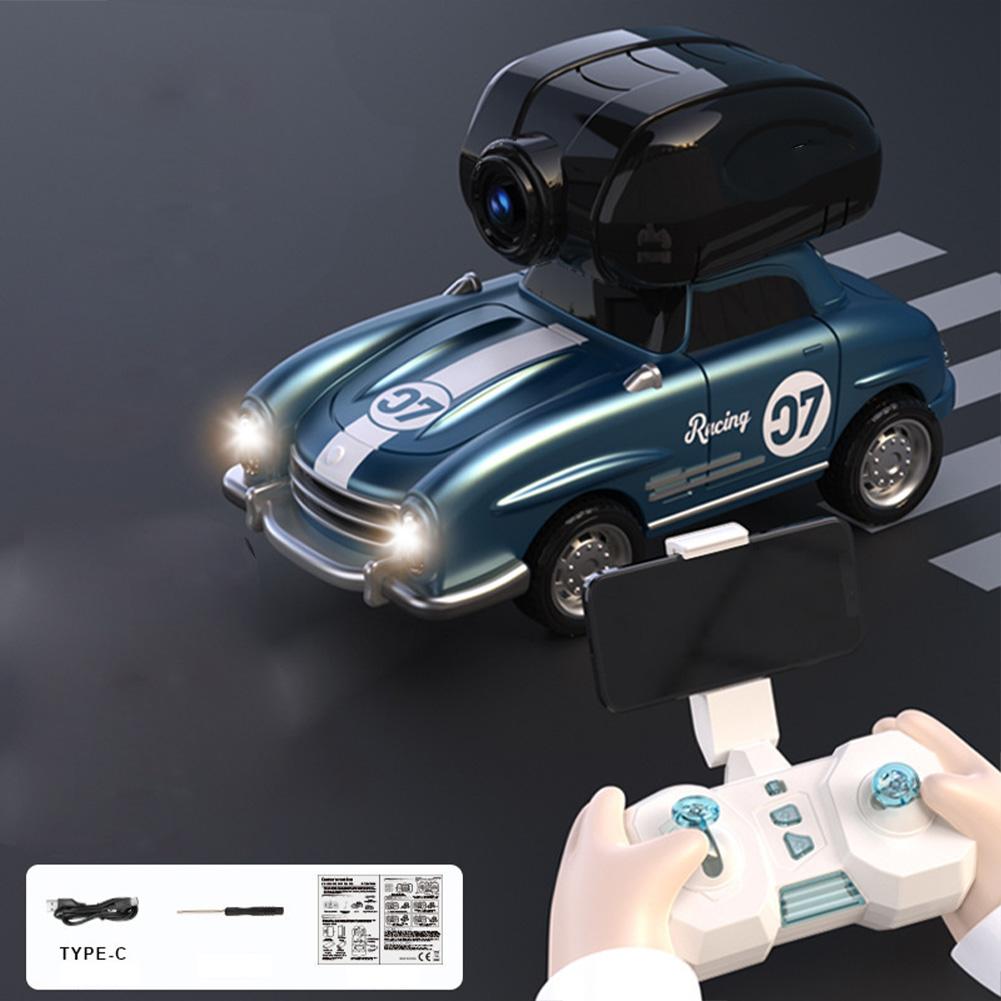 RC Car With Real Time Transmission Camera FPV Drift Car 2.4G Wireless Remote Control Racing Car Gifts For Boys Girls