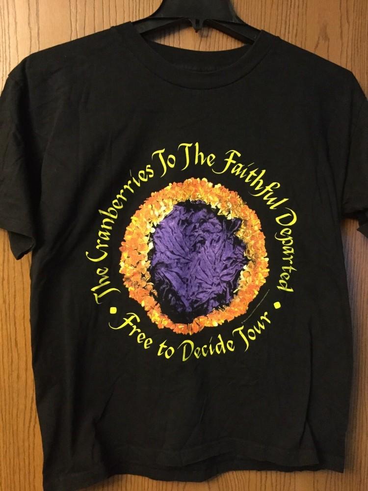 Vintage The CRANBERRIES Band Shirt Unisex Concert S to 5XL SG490 Unisex T-Shirt XL