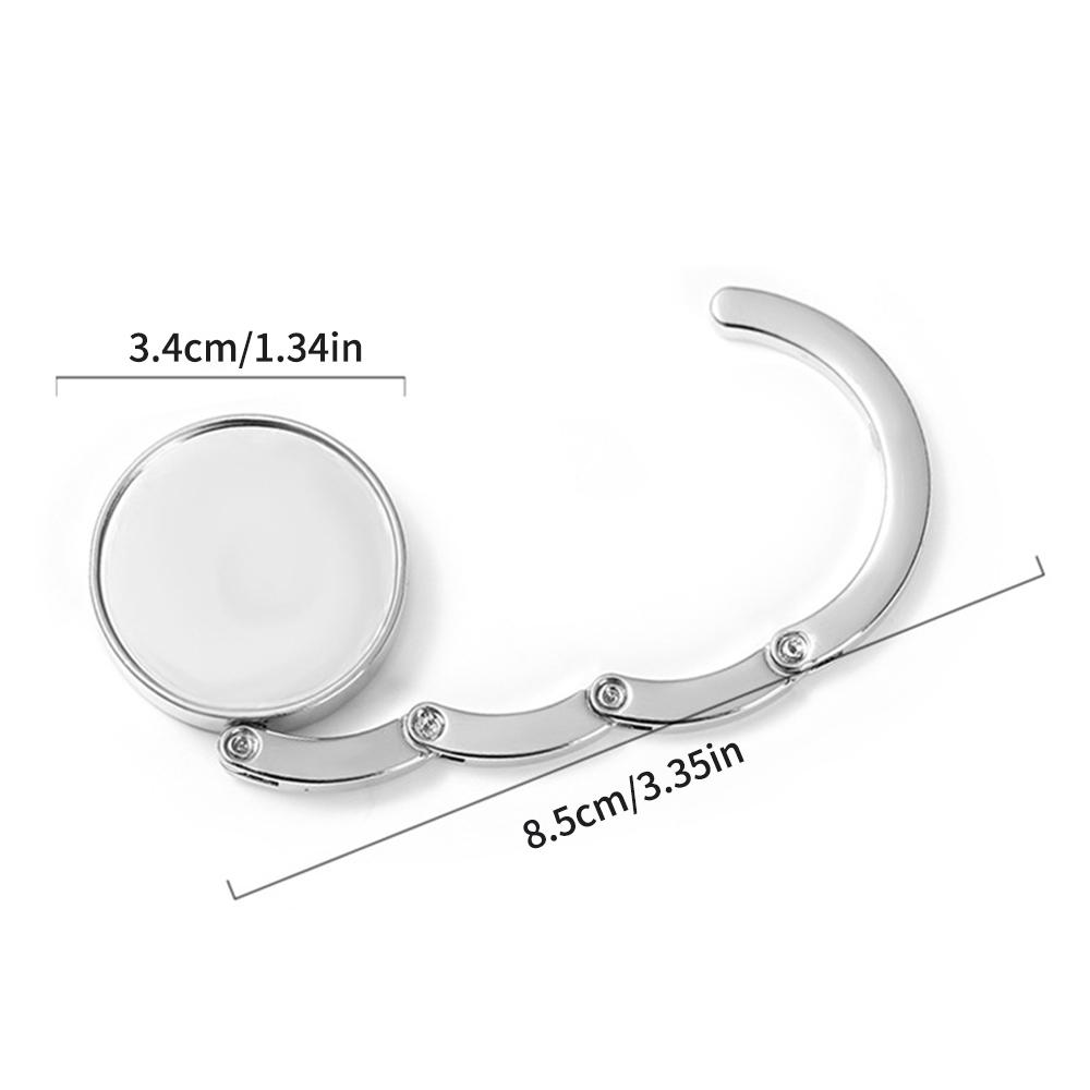 Portable, Practical, Foldable Bag Hook, Table Edge Bag, Blank Bag Holder, Good Load-Bearing Capacity