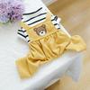 Pet Winter Warm Harness Pants Small Dogs Puppies Soft Cotton Comfortable Bear-Style Outfit
