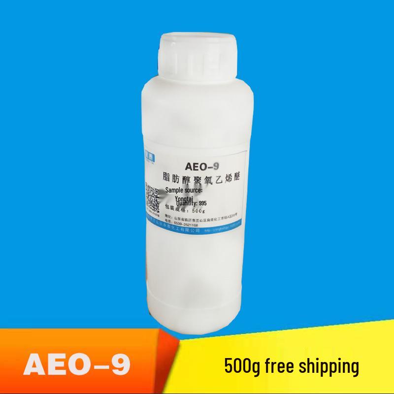 AEO-9 Emulsifier: 500g Fatty Alcohol Polyoxyethylene Ether MOA-9 Sample Pack