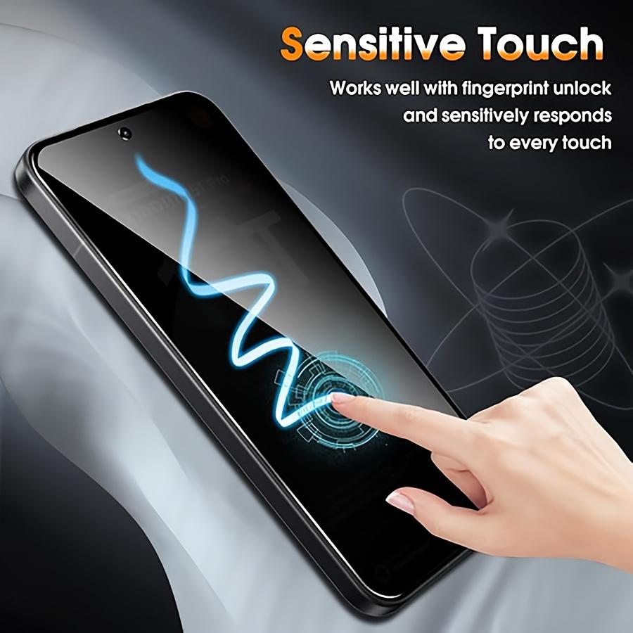 4PCS [2+2] ANTI-SPY Privacy Tempered Glass Screen Protector For Xiaomi 15T/ Xiaomi 15T Pro, Anti-Peeping Screen Protector + Glass Camera Lens Film