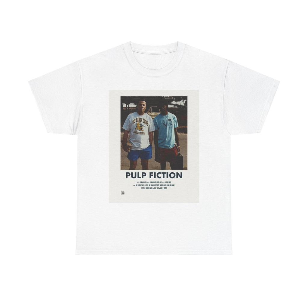 Pulp Fiction Graphic T Shirt Retro Unisex Heavy Cotton Tee