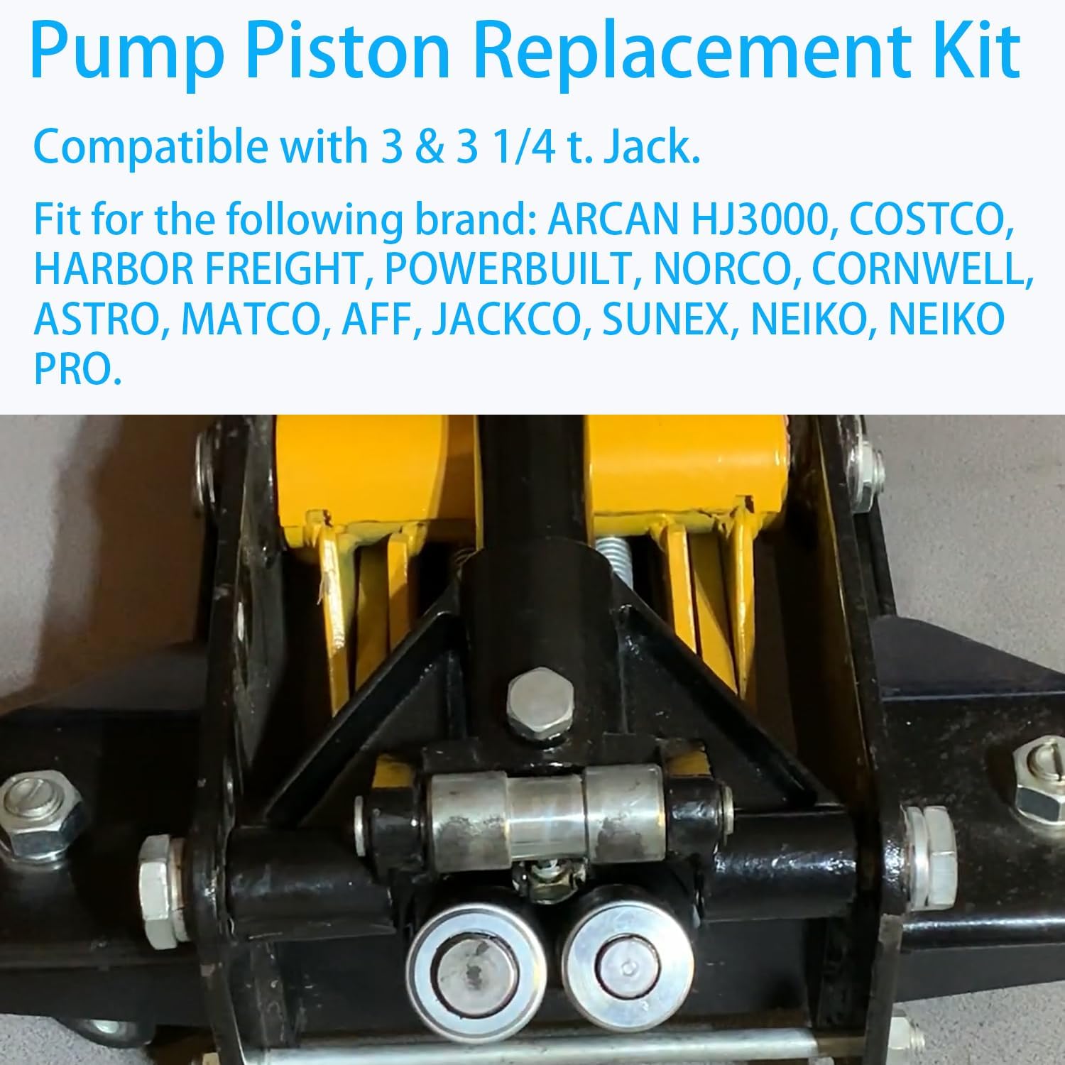 

3 ton & 3 1/4 ton Floor Jack Low Side Replacement Pump Piston Fits for Harbor Freight/Costco/Arcan/Matco