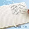 Soft Leather Student Notebook - A5/B5 Lined, Thick Cartoon Diary