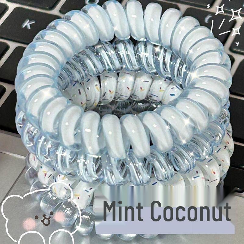 New Arrival: Premium Coconut Polka Dot Hair Tie – Summer Fresh, Durable, Versatile.