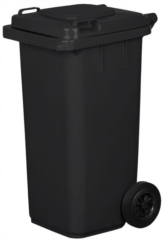 120 L Waste Bin Large Graphite External Container