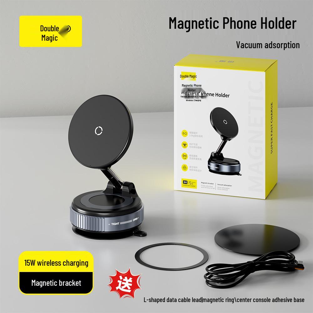 

Магнитный беспроводной автомобильный держатель для телефона Beimo с присоской