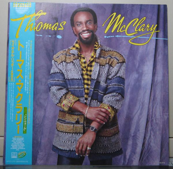 LP Record THOMAS MCCLARY (COMMODORES) - Thomas McClary VIL6156 Motown 1985 Japan Obi Soul/Funk Used