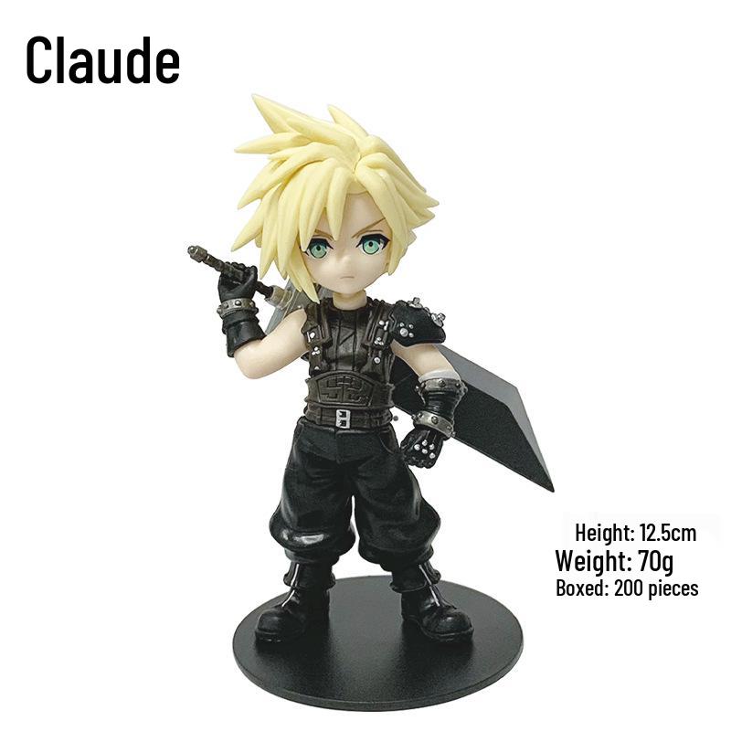 Chibi Figure Set: Tifa, Zack, Cloud & Aerith from Final Fantasy VII Rebirth