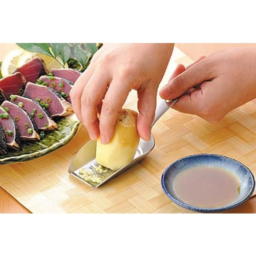 Shimomura Kihan Condiment Grater, Made In Japan, Stainless Steel, NICO Series, 33412