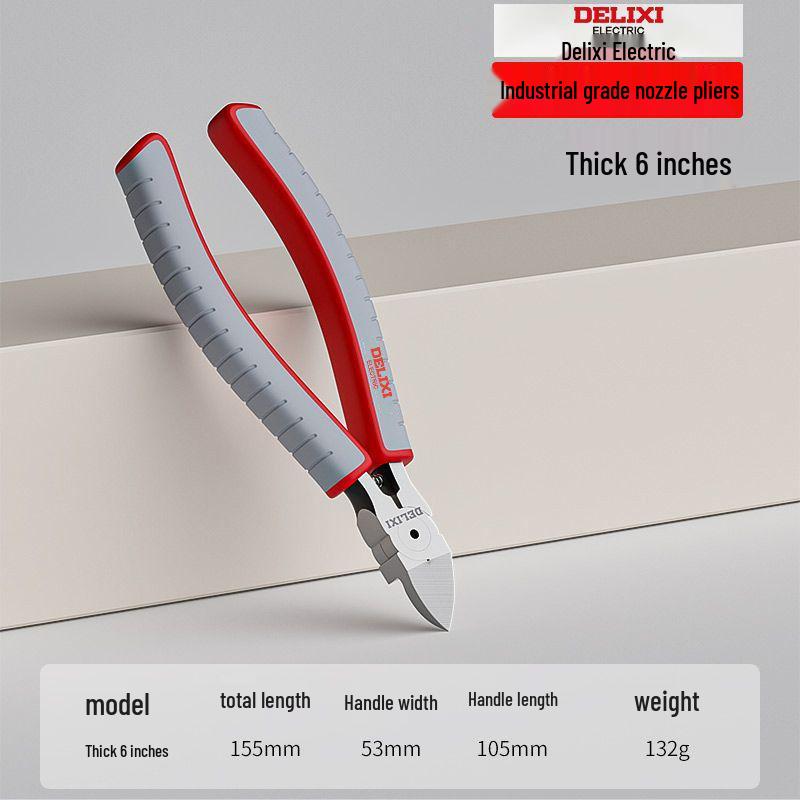 High Hardness Diagonal Cutting Pliers - Electrician's Special Electronic and Industrial Grade Side Cutter