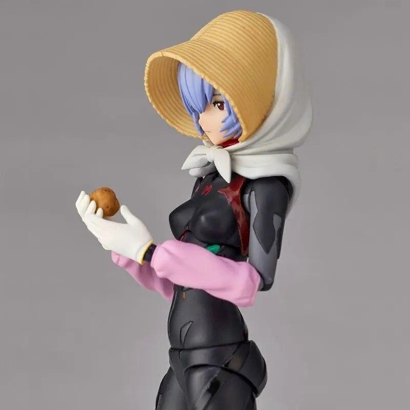 Anime NEON GENESIS EVANGELION Figurky EVA Rei Ayanami Akční figurky Pohyblivá kolekce PVC Modelky na dárky