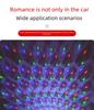 Colorful Voice-Controlled Mini LED Disco Ball Lamp - Starry Projection and Stage Lighting