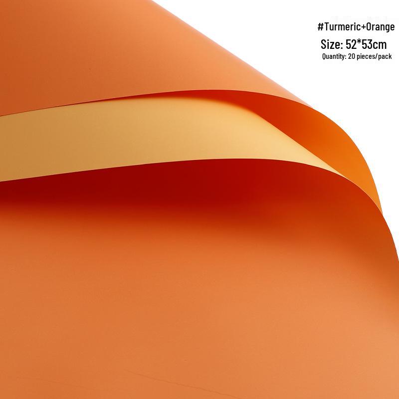 Extra Thick 8.5 Silk HD Morning Mist Matte Waterproof Florist Paper for Fresh Flower Wrapping