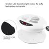 Hot & Cold Nail Dryer Warm Cool Nail Polis Drying Fan Manicure Tool White