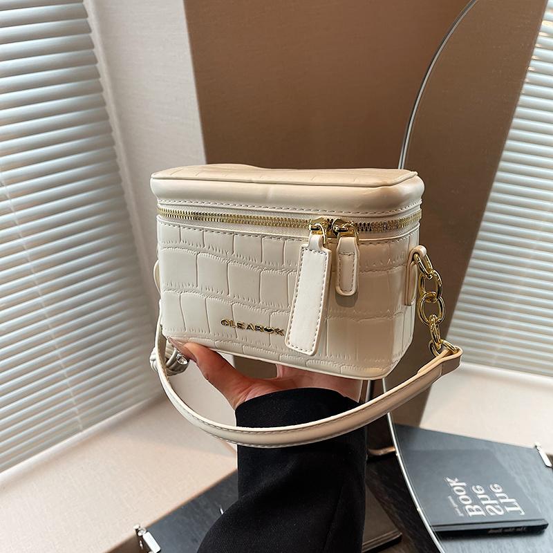 Модная ручная сумка-ведро с каменным узором для женщин — фото 7