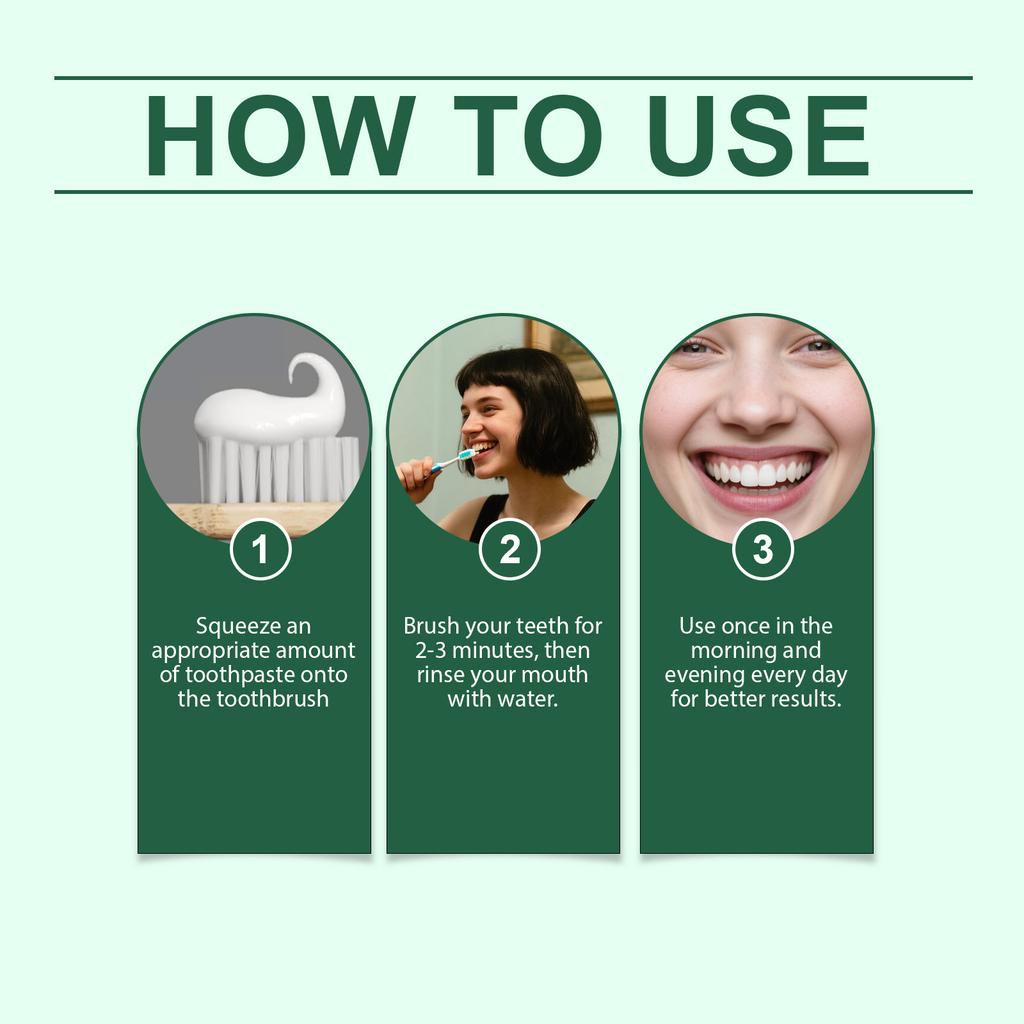 Herbal Fresh Zahnpasta, Zahnpasta mit milden Inhaltsstoffen, Zahnpasta für die tägliche Reinigung und Zahnpflege