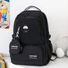 Lightweight Contrast Backpack Student Schoolbag Large Capacity Backpack