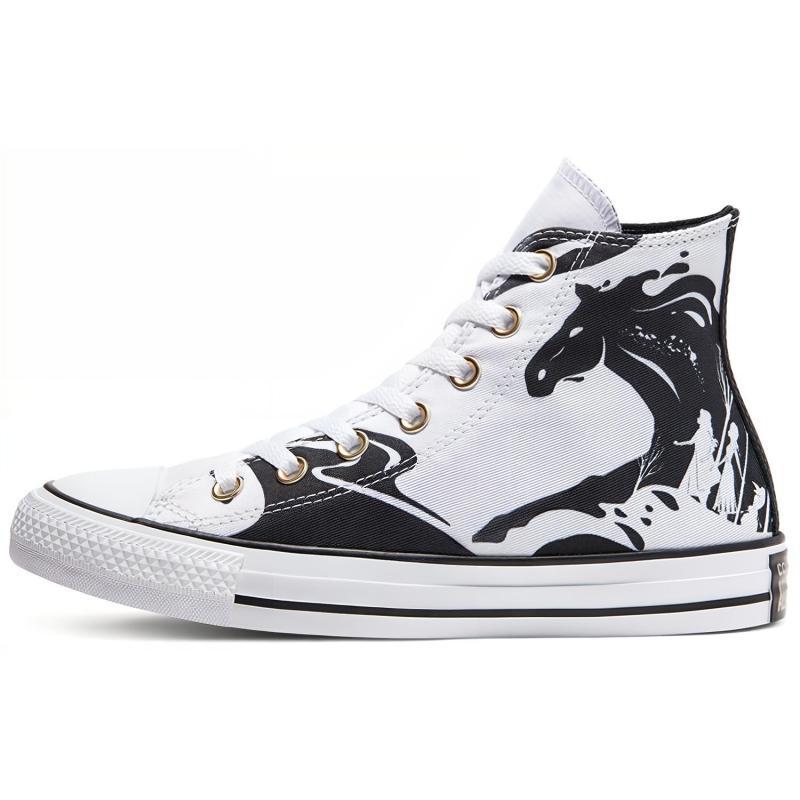 

Converse Frozen 2 X Chuck Taylor All Star High Enchanted Forest Unisex Black and White 37.5