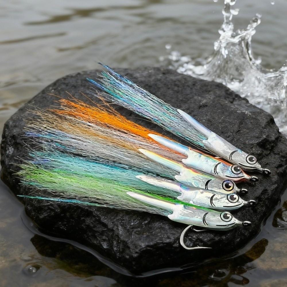 3D Eyes Realistic Minnow Fly Fishing Lures Freshwater Use Bass Fishing Baits  Fly Fishing