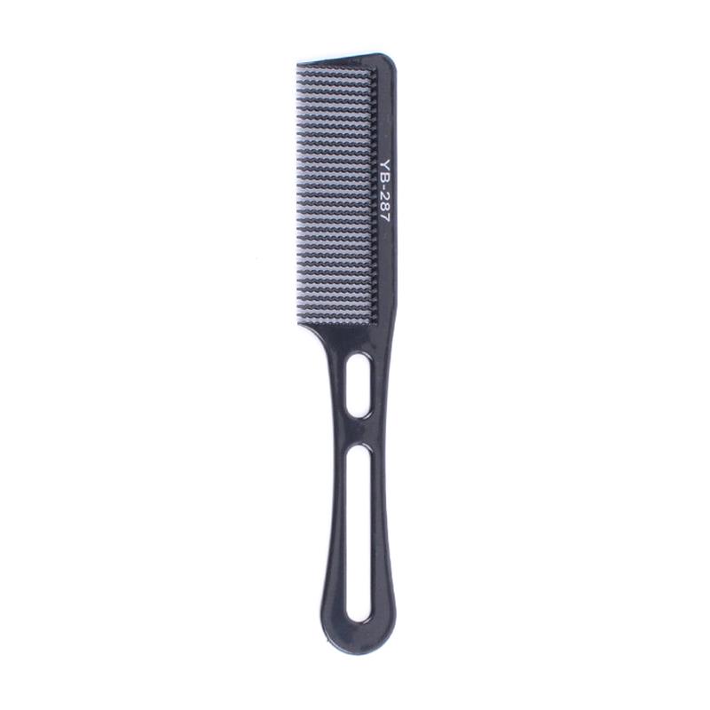 Professional Salon Barber Hair Clipper Accessories Flat Head Cut Comb Anti-static Hair Styling Wide Tooth Men Cut Hair Brush 1pc