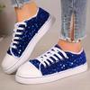 2025 New Women Sneakers Comfortable Platform Sneakers Bling Glitter Casual Shoes Female Breathable Lace Up Outdoor Sport Shoes