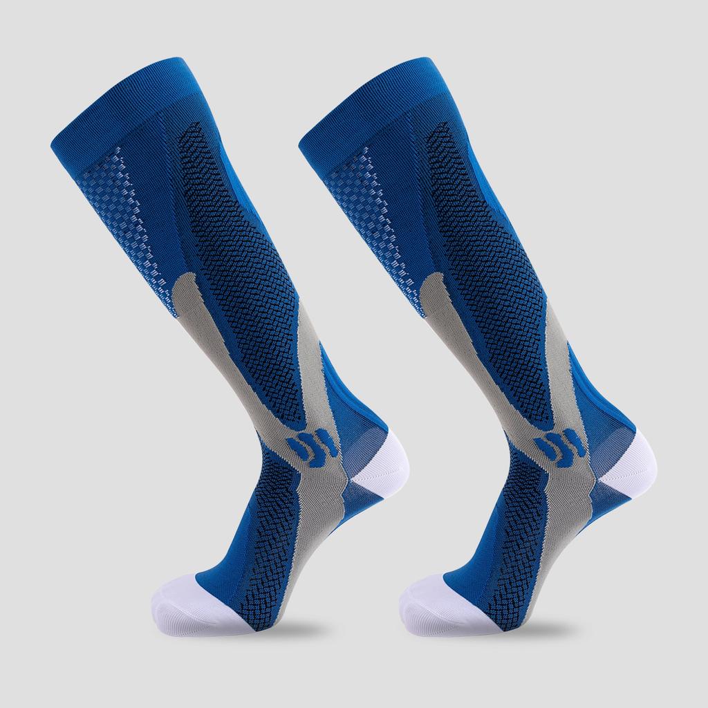 Herren und Damen Frühling und Herbst Professionelle Sportarten Outdoor Radfahren Fitness Kompressions-Wadensocken