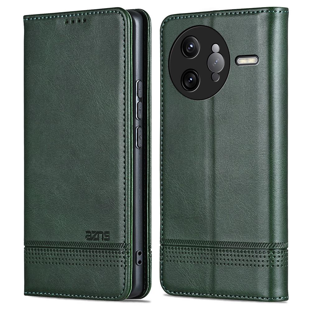 AZNS For Xiaomi Poco F7 Ultra 5G/Redmi K80 Pro 5G Case Cowhide Texture PU Leather Wallet Phone Cover
