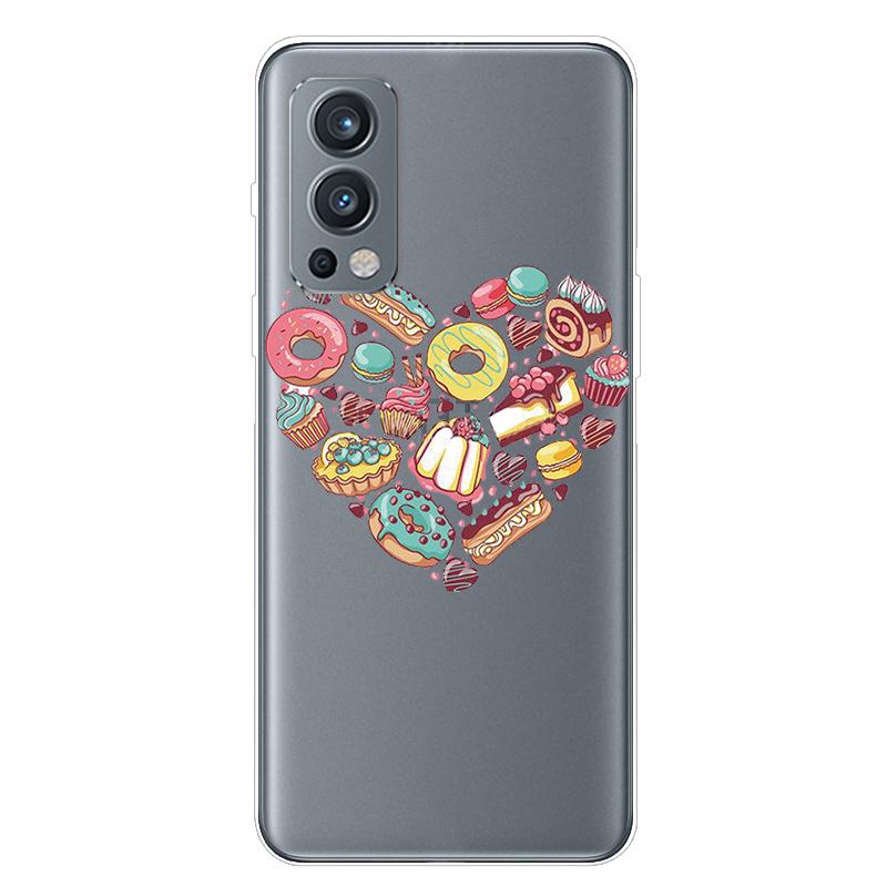For OnePlus Nord 2 5G Case Transparent Soft TPU silicon Phone Cover For One plus Nord 2 5G Case Nord2 5G 2021 Clear Funda Coque