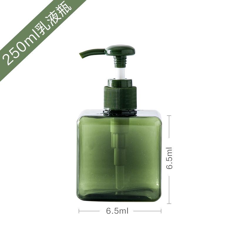 Push-Type Foaming Hand Sanitizer Bottle - Transparent for Hotel Use