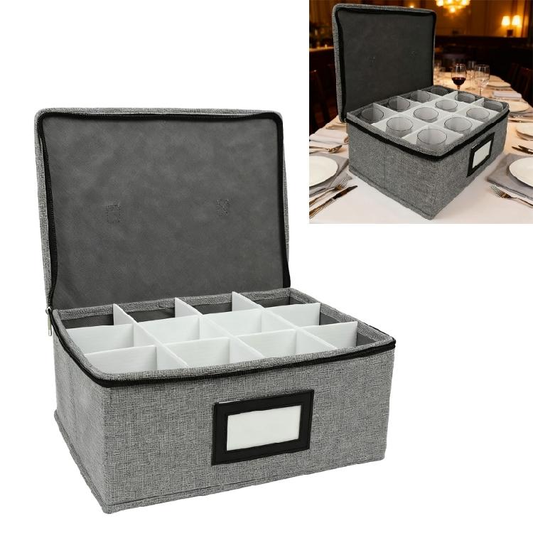 Elegant Glass Display Case Crafted of Washable Cloth Materials Fit Standard Cabinets Countertops
