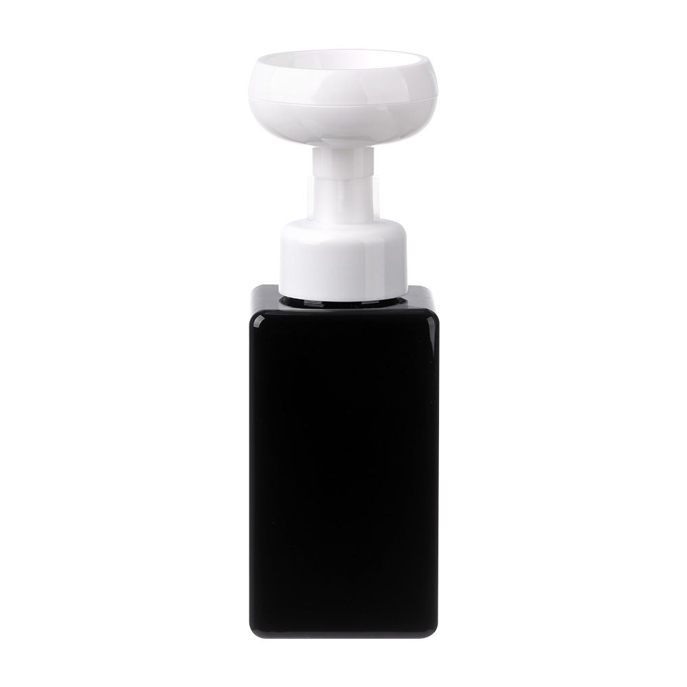

Hand Sanitizer Foaming Lotions Cosmetic Bottle Pump Container Flower Soap Dispenser Soap Bottle чорний