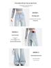 2026 Women's Four-Way Stretch Micro Flare Jeans - Slimming, Flattering, Floor-Length Bell Bottoms, Not Tight to Legs