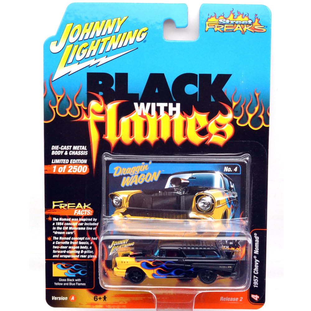 JOHNNY LIGHTNING Масштаб 1:64 «1957 Chevy Nomad» (К)”