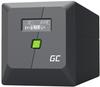 Greencell PowerProof UPS UPSLP480 750VA 480W Pure Sine Wave LCD, 4 Schuko Ports