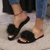 2026 Women Flower Flat Slippers Casual Walking Shoes Female Summer Fashion Dress Sandals Outdoor