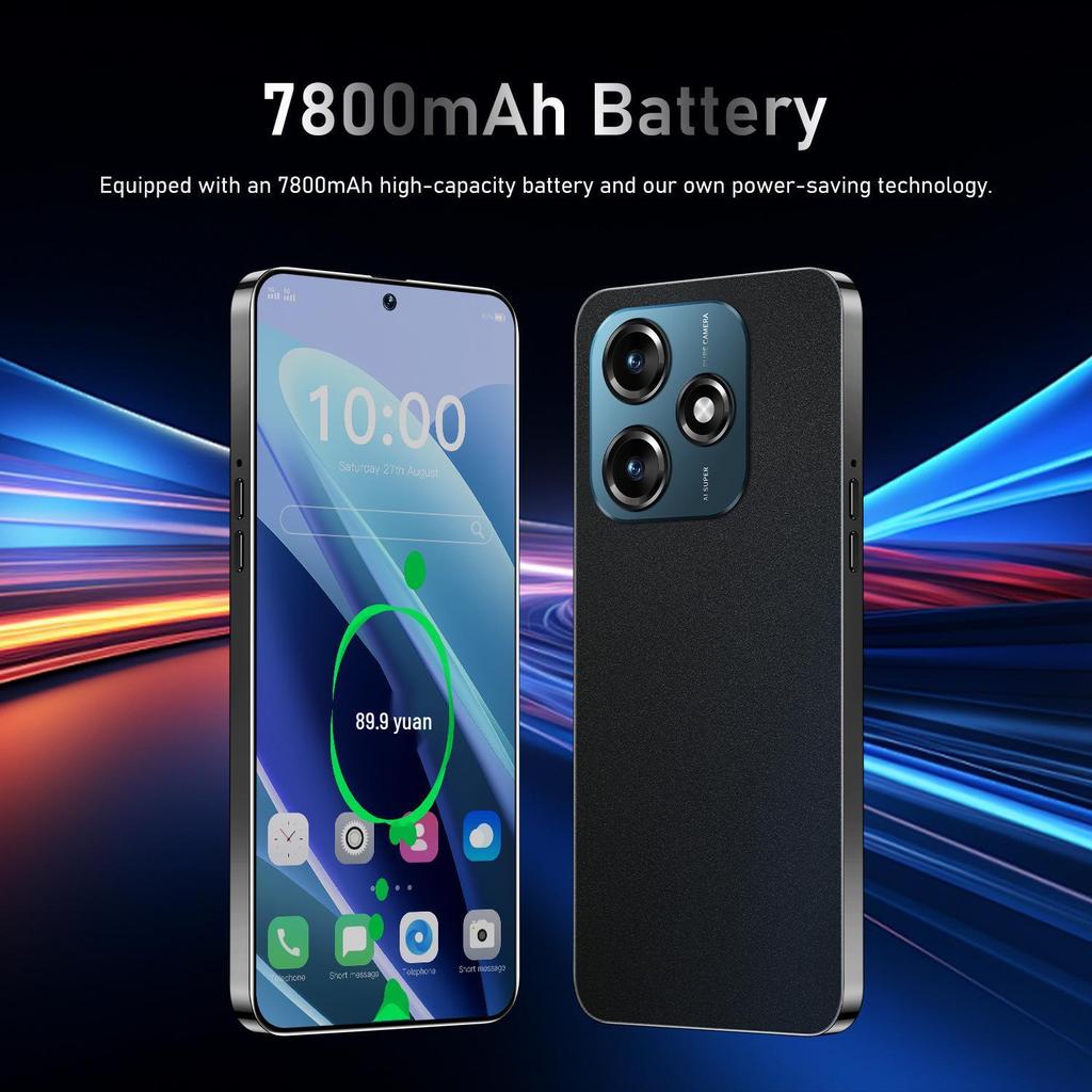 New Note14 7.3" Large Screen 16GB+1TB Smart Mobile Phone