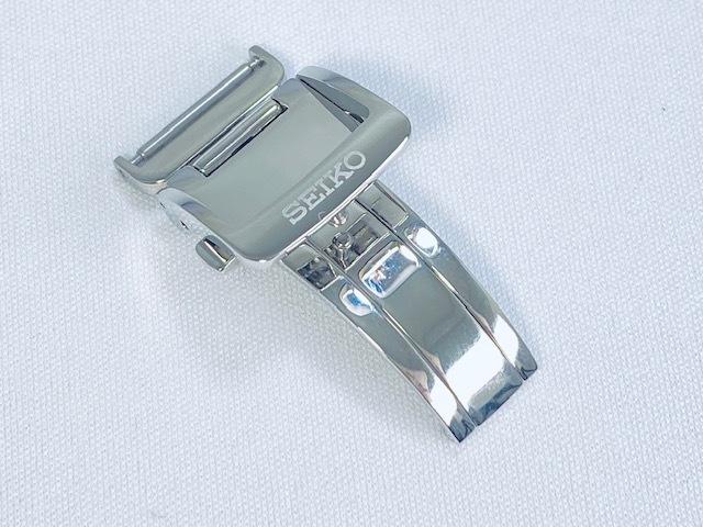 B16P51SA01W SEIKO 16mm for and via D-Buckle STXD001/ 3X22-0AA0 others. (Ships Nekoposu)