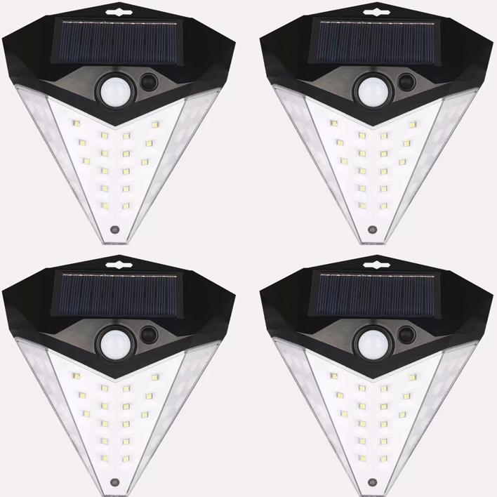 Super Bright LED Solar Light Outdoor IP64 Waterproof 3 Modes Solar Street Lamp Human Induction Solar Garden Decorative Lights